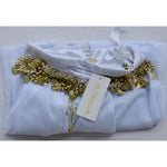 Women’s Chiffon Bandage Top and Tassel Coin Pants for Belly Dance - DancerInn - 26229461582007 - 26229461582007