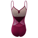Women Cotton Spaghetti Straps Dance Camisole Ballet Leotards Dance Costumes - DancerInn - 26399017631927 - 26399017631927