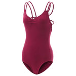 Women Cotton Spaghetti Straps Dance Camisole Ballet Leotards Dance Costumes - DancerInn - 26399017828535 - 26399017828535