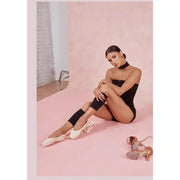 Women's Latin Dance Leg Sleeves Leg Cover with Breathable Cloud Cotton, Athletic Style, and Heat Print Logo - DancerInn