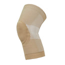 Dancer Knieschoner – Elastische, weiche Unisex-Kniebandagen, Sportschutz für Fitness, Training, Meniskus- und Arthritis-Schmerzlinderung - Beige / L