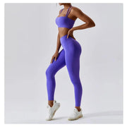 Women Athletic High Waist Leggings Seamless Yoga Gym Tights Stretchy Fitness Activewear Pants - DancerInn