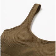 One-Piece Seamless Yoga Suit Stretch Bodysuit Fitness Workout Gym Dance Clothes for Women - DancerInn