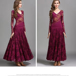 dark green black ballroom dress slim fit - 71234984280247 - 71234984280247
