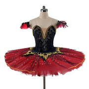 Robe tutu pour filles-Robe de danse bouffante de ballerine professionnelle pour petites filles, idéale pour les spectacles de scène