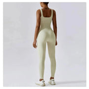 One-Piece Seamless Yoga Suit Stretch Bodysuit Fitness Workout Gym Dance Clothes for Women - DancerInn