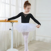 Ballet Skirt Tutu for Girls - Fluffy Soft Yarn 4-Layer Tulle Kids Dance Mini Skirt for Toddler&Children - DancerInn 