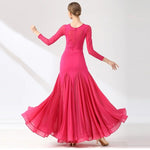 ladies ballroom dresses elegant red - 38040473043127 - 38040473043127
