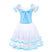 Light Blue / XXS - Ballet Tutu Dress Girl - Velvet Ballerina Long Tulle Skirt Childrens Ballet Outfit for Stage Performance