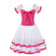 Rose / XXS - Ballet Tutu Dress Girl - Velvet Ballerina Long Tulle Skirt Childrens Ballet Outfit for Stage Performance
