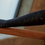 Mesh Dance Top - Long Sleeve Latin Dance Tops for Ladies with Adjustable Front Buckle Sexy Leopard Crop - DancerInn   - 34498428371127 - 34498428371127