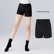 Girls Gymnastics Shorts - High Waisted Dance Shorts with Breathable Stretch Cotton for Toddler & Kids Ballet Yoga - DancerInn Standard Waist / 3XL