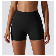 High Waist V-Back Scrunch Butt Yoga Shorts for Women Gym Cycling Fitness Activewear Tights - DancerInn