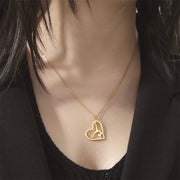 Gymnastic Jewelry & Ballet Jewelry for Ballerina Dancer Gymnast Gold Necklace Rhythmic Stainless Steel  Sport Jewelry - DancerInn 