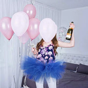 Ballet Tutu Skirt Women - Layered Tulle Fluffy Mini Ballet Skirt with Elastic Waist for Practice - DancerInn 