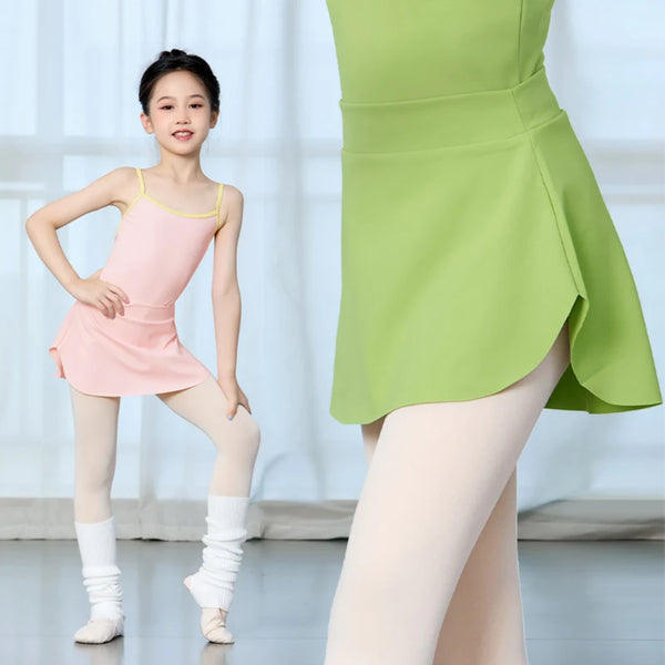 Pull On Ballet Skirt, Lightweight Ballerina Wrap for Girls | DancerInn