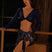 blue / XS - Leopard Print Mini Skirt - Irregular Gilded Dance Mini Skirt Wrap with Built‑In Underwear for Latin Tango Salsa