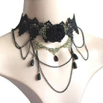 elegant black choker party jewelry - 36228038197431 - 36228038197431