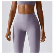 Women Athletic High Waist Leggings Seamless Yoga Gym Tights Stretchy Fitness Activewear Pants - DancerInn