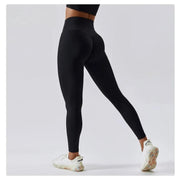 Women Athletic High Waist Leggings Seamless Yoga Gym Tights Stretchy Fitness Activewear Pants - DancerInn
