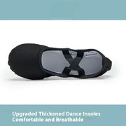 Split Sole Ballet Shoes - Unisex Ballet Shoes for Men and Women Soft Canvas Ballet Slippers Dance Flats for Practice - DancerInn 