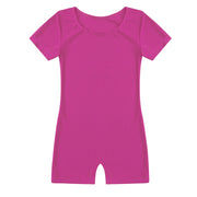 Boys Gymnastics Leotard - Short Sleeve Solid Color High Stretch Ballet Leotards for Girl and Boy - DancerInn 