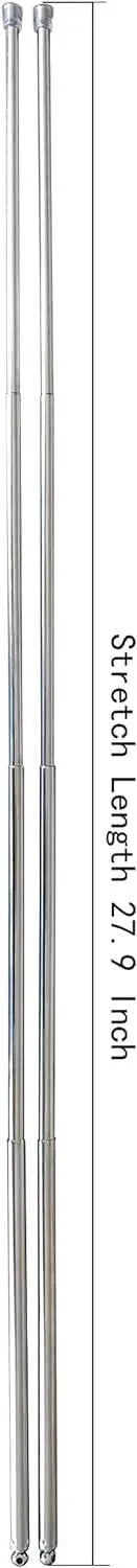 Portable Telescopic Silver Sticks for Belly Dance Isis Wings - DancerInn