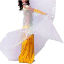 Alas de Isis para danza del vientre, disfraz profesional para mujer - Blanco / Talla única