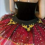Robe tutu pour filles-Robe de danse bouffante de ballerine professionnelle pour petites filles, idéale pour les spectacles de scène - 37455924166839 - 37455924166839
