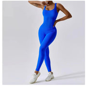 One-Piece Seamless Yoga Suit Stretch Bodysuit Fitness Workout Gym Dance Clothes for Women - DancerInn