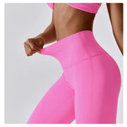 Women Athletic High Waist Leggings Seamless Yoga Gym Tights Stretchy Fitness Activewear Pants - DancerInn