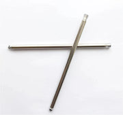 Portable Telescopic Silver Sticks for Belly Dance Isis Wings - DancerInn