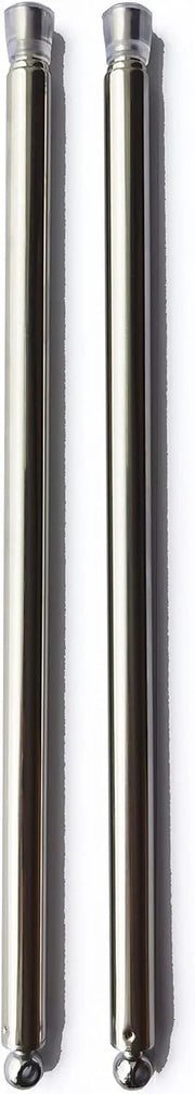 Portable Telescopic Silver Sticks for Belly Dance Isis Wings - DancerInn