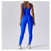 One-Piece Seamless Yoga Suit Stretch Bodysuit Fitness Workout Gym Dance Clothes for Women - DancerInn