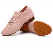 Dance Shoes for Jazz Dance Salsa Dance Shoes for Women Knitted Latin Ballroom Practice Shoes DancerInn