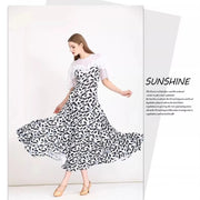 chiffon sleeve smooth ballroom dresses