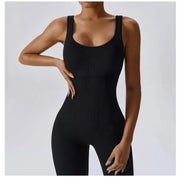 One-Piece Seamless Yoga Suit Stretch Bodysuit Fitness Workout Gym Dance Clothes for Women - DancerInn