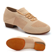 Dance Shoes for Jazz Dance Salsa Dance Shoes for Women Knitted Latin Ballroom Practice Shoes DancerInn