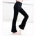 Black / XS - Bell Bottom Pants for Girls - Flared Leggings with High Waist for Kids Ballet, Dance, Yoga & Workout
