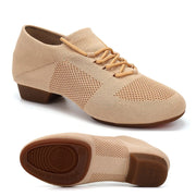 Dance Shoes for Jazz Dance Salsa Dance Shoes for Women Knitted Latin Ballroom Practice Shoes DancerInn