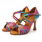 pu upper suede sole latin shoes - 37326940930231 - 37326940930231