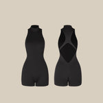 Black Dance Leotards - Women Leotards for Dance with Built-In Bra for Latin Salsa Samba Rumba - DancerInn  - 34059610685623 - 34059610685623