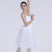 White / S - Adult Ballet Tutu Skirts Soft Tulle Practice Skirt Mid-Length Dance Skirt High-End Design with Two Layers for Professional Dancers