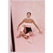 Women's Latin Dance Leg Sleeves Leg Cover with Breathable Cloud Cotton, Athletic Style, and Heat Print Logo - DancerInn