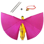 Professional Egyptian Belly Dance Costume ISIS Wings with Sticks for Women and Children - DancerInn