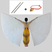 Professional Egyptian Belly Dance Costume ISIS Wings with Sticks for Women and Children - DancerInn
