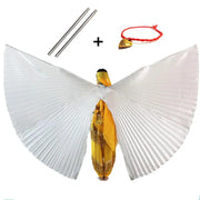 Professional Egyptian Belly Dance Costume ISIS Wings with Sticks for Women and Children - DancerInn