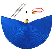 Professional Egyptian Belly Dance Costume ISIS Wings with Sticks for Women and Children - DancerInn