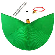 Professional Egyptian Belly Dance Costume ISIS Wings with Sticks for Women and Children - DancerInn