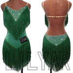 dance dress with layered fringe - 36028462497975 - 36028462497975